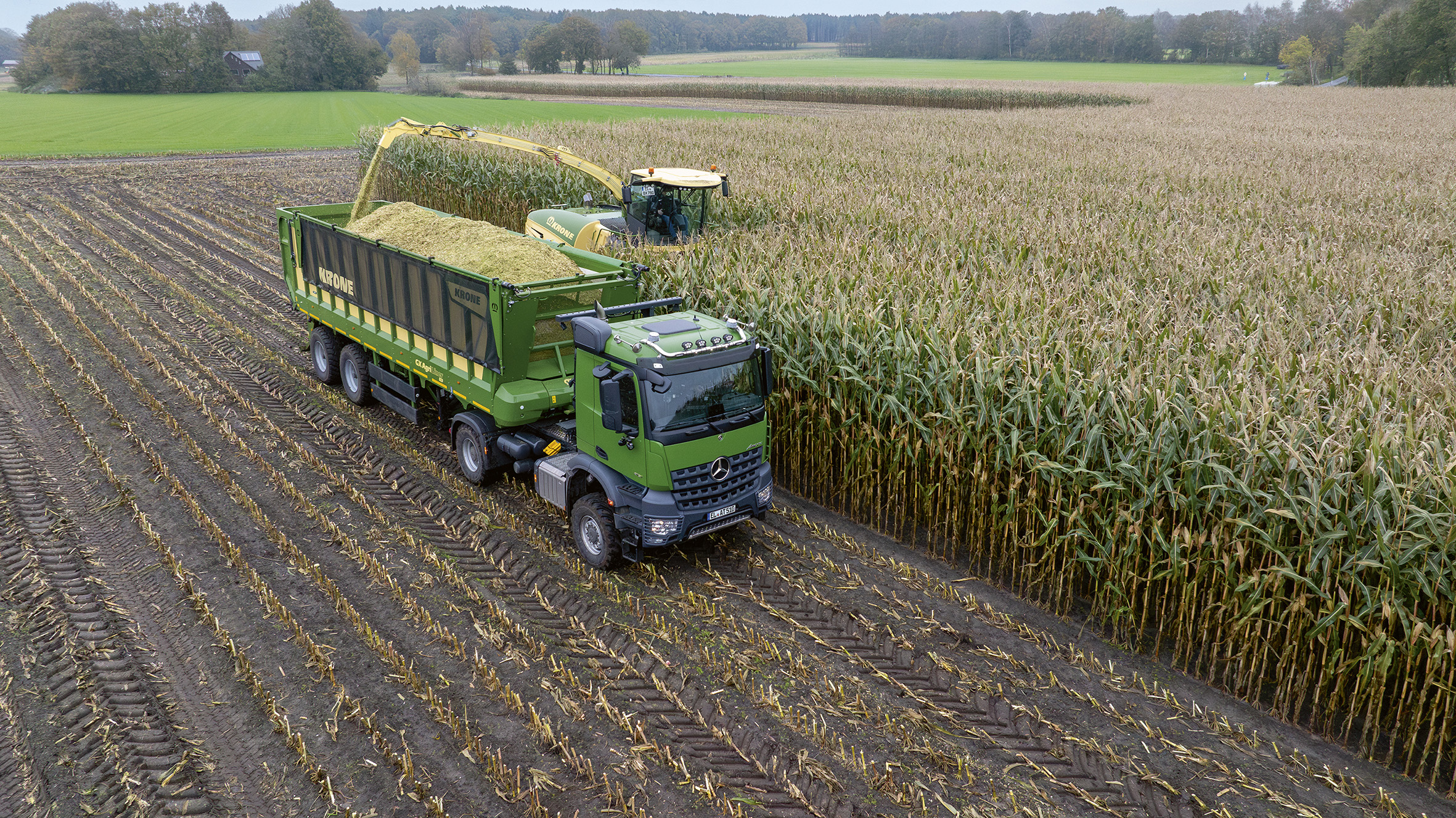 GX 520 AgriLiner – Krone legt op