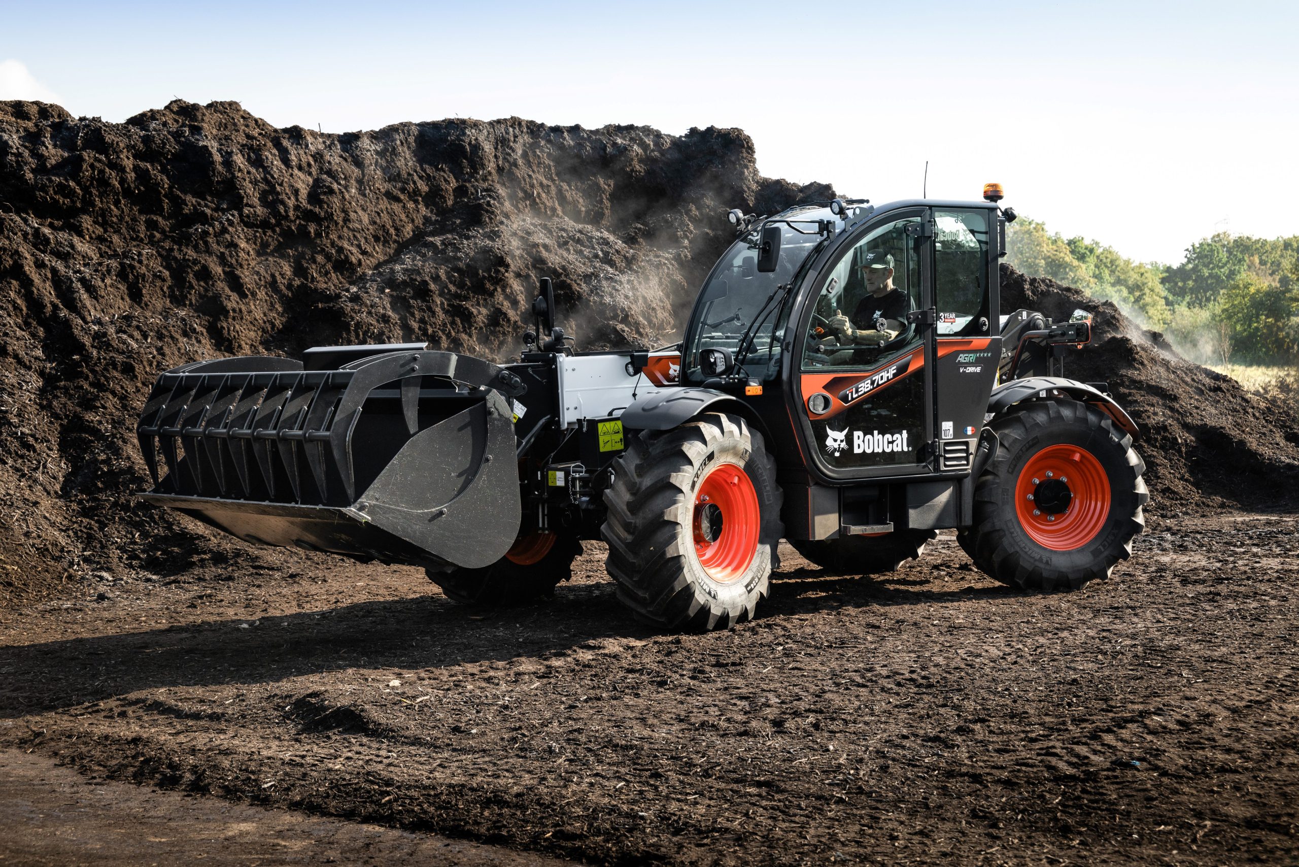 Bobcat lance de nouveaux télescopiques agricoles à transmission V-drive