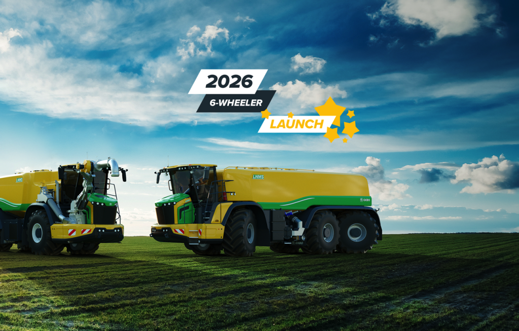 Oxbo versterkt betrouwbaar portfolio van applicatiemachines met krachtige 6-wieler AT5106