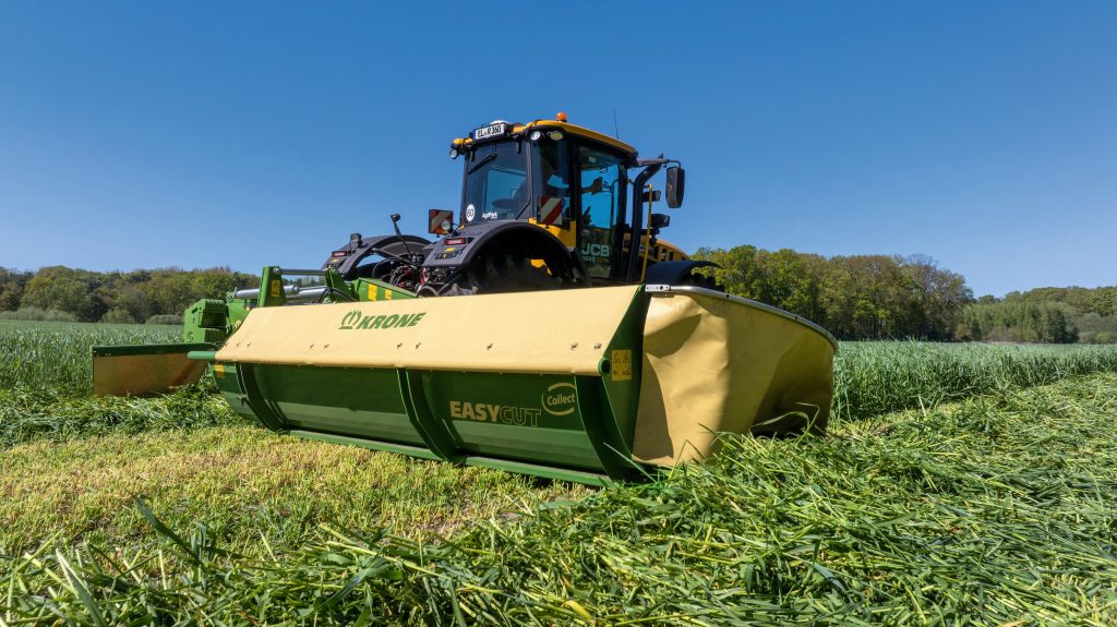 KRONE EasyCut R 360 nu ook met transportvijzel