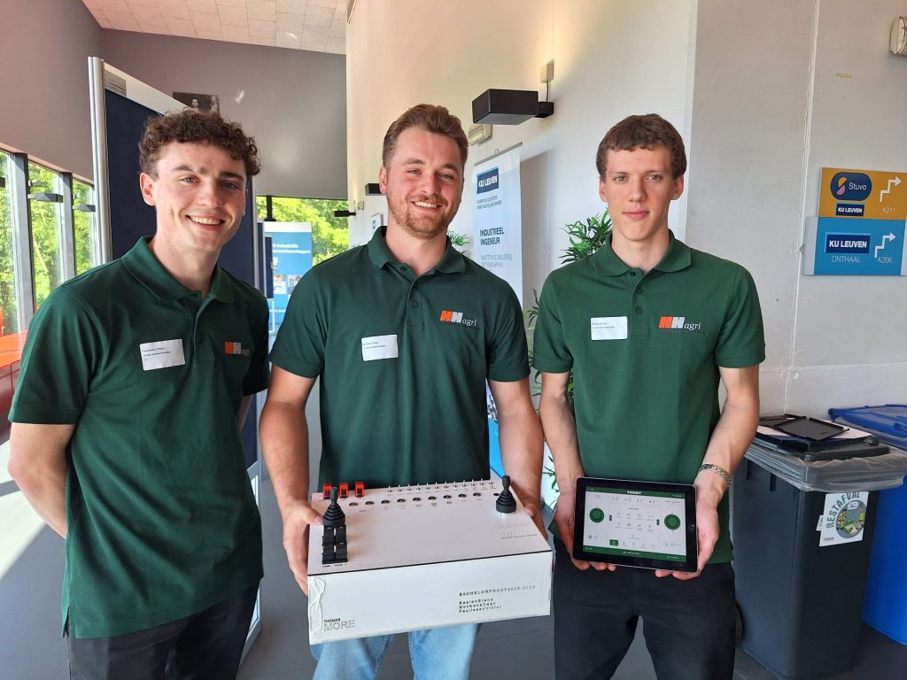 Winnaar Bachelorproef bij opleiding Voertuigtechnologie aan Thomas More: ‘de interne communicatieprocessen van een Fendt in kaart gebracht.’