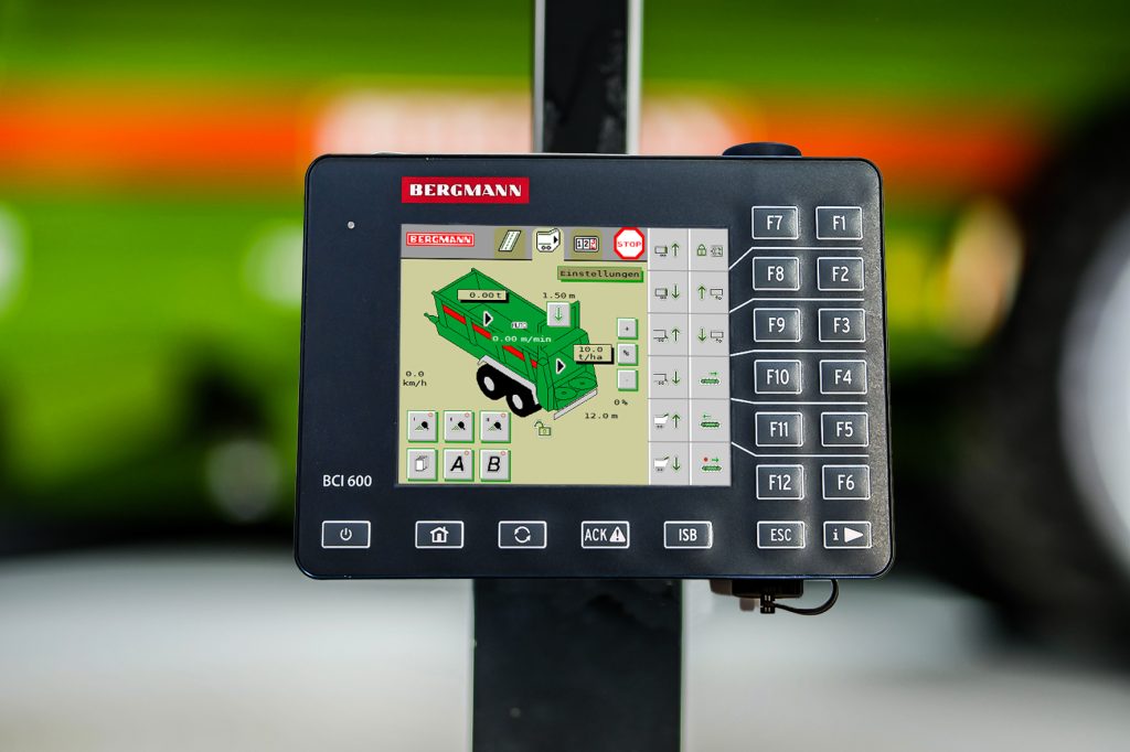 BERGMANN BCI 600: De nieuwe, compacte ISOBUS-terminal voor universele machinebesturing