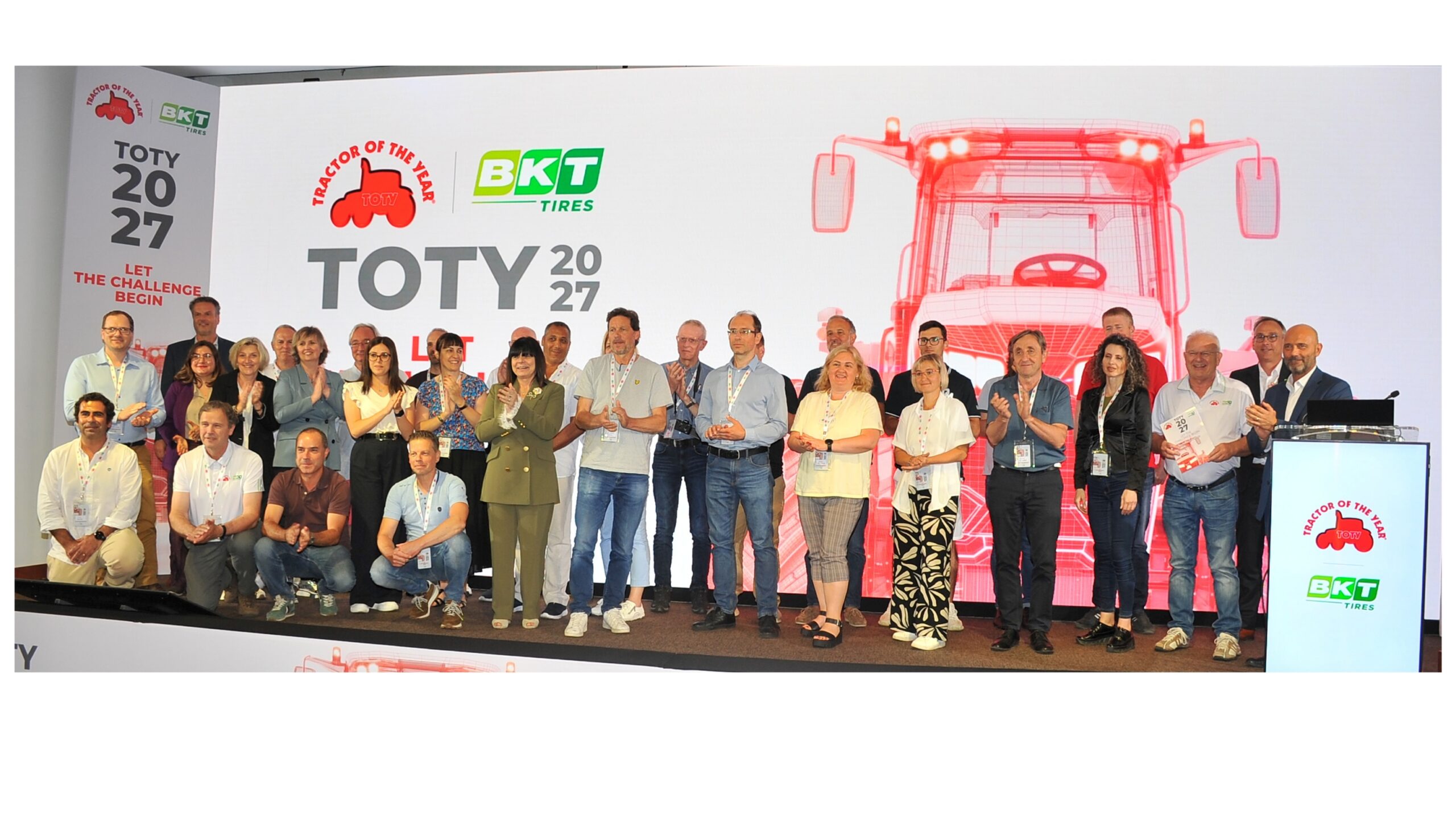 De internationale jury van Tractor of the Year 2027